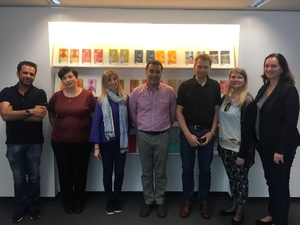 v.l.n.r: Marios Constantinou (CY), Nataliya Varako (RU), Sara Mondini (IT), Fernando Barbosa (PT), Erik Hessen (NO), Laura Hokkanen (FI), Sandra M. Lettner (AT)