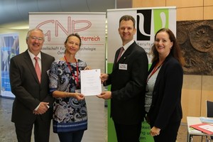 Mag. Dr. Herwig Nosko – Leiter der Klinischen Psychologie und Musiktherapie bei der Vorstellung des Angebotes