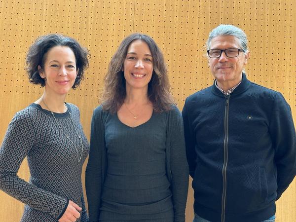 V.l.n.r.: Mag. Dr. Daniela Renn, MMag. Flora Papanthimou, Mag. Gerhard Nosko