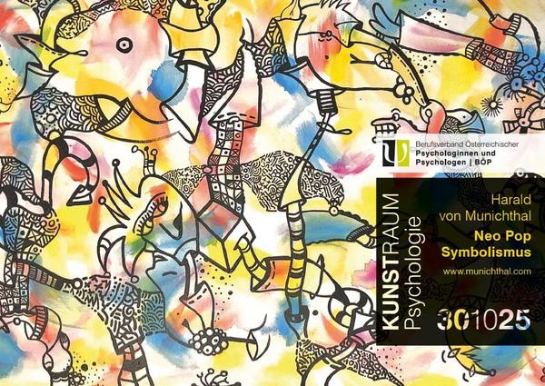 Einladung zur Vernissage „Neo Pop Symbolismus“ am 30. Oktober in Wien