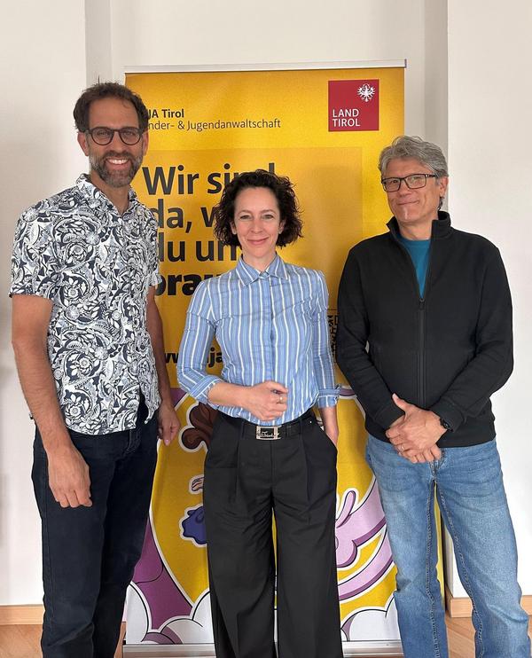 Mag. Lukas Trentini, Mag. Dr. Daniela Renn, Mag. Gerhard Nosko (credit Renn)