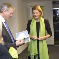 Präsidentin Konrad zeigt Bundesminister Stöger die neuen BÖP-Räume