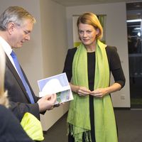 Präsidentin Konrad zeigt Bundesminister Stöger die neuen BÖP-Räume