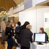 Der Infostand der Österreichischen Akademie für Psychologie (ÖAP)