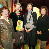 v.l.n.r. Präsidentin Marianne Klicka, Mag. Ulla Konrad, Dr. Pamela Rendi-Wagner, Mag. Gabriele Jansky-Denk