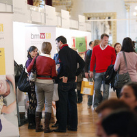 Das BMWFJ hatte auch einen Infostand